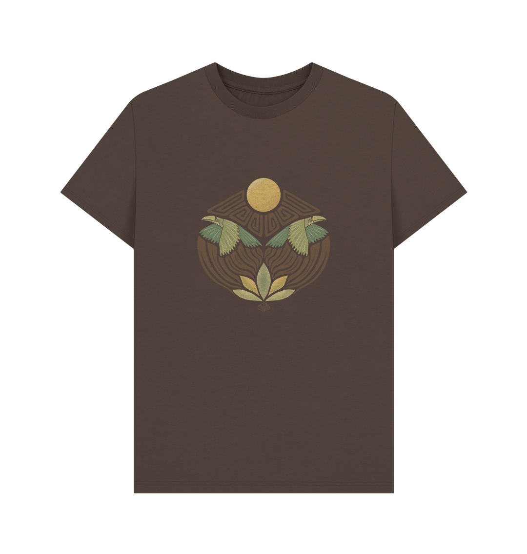 Chocolate 'Toucans' Organic Shirt
