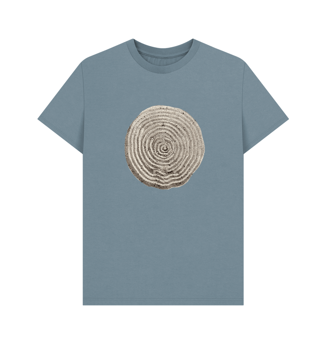 Stone Blue 'Embrace Imperfection' Organic T-Shirt