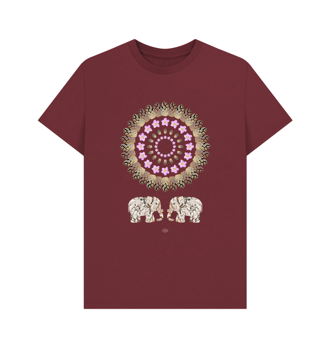 Red Wine 'Shared Wisdom' Organic T-Shirt