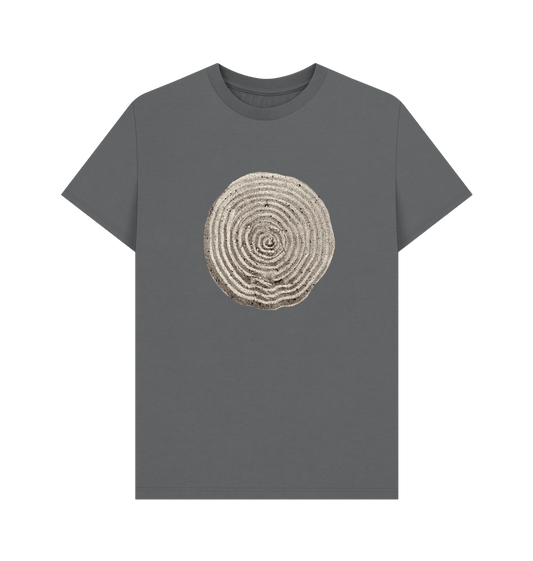 Slate Grey 'Embrace Imperfection' Organic T-Shirt